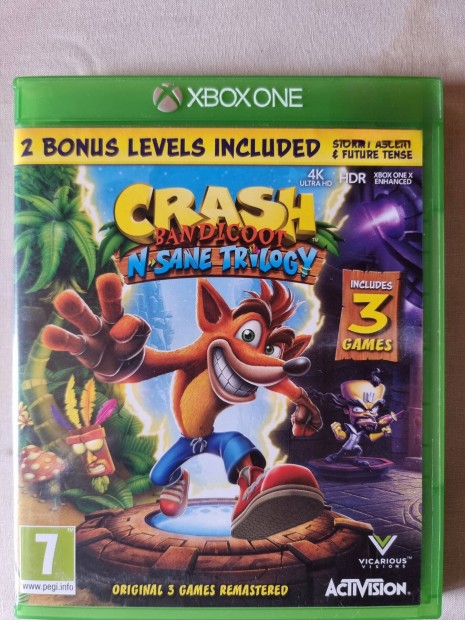 Crash Bandicoot 3. Xbox one jtk.