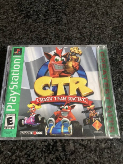 Crash Bandicoot CTR Crash Team Racing Playstation 1 PS1