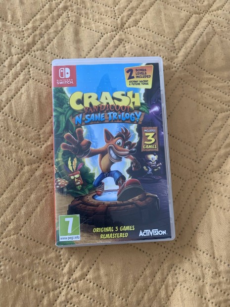 Crash Bandicoot N.Sane Trilogy Nintendo Switch jtk