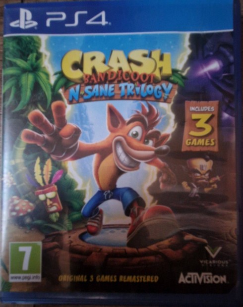 Crash Bandicoot N'sane trilogy-