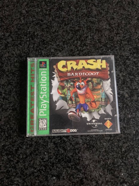Crash Bandicoot Playstation 1 Ps1 játék