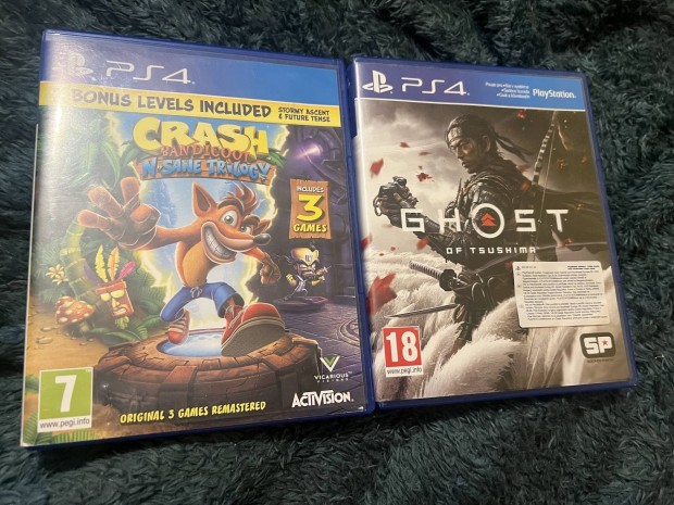 Crash Bandicoot, Ghost of tsushima ps4 jtkok 