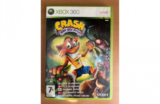 Crash Mind over mutant xbox 360-ra elad!