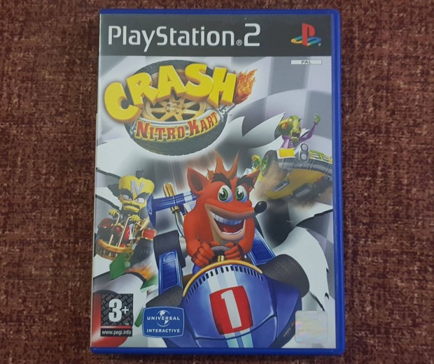 Crash Nitro Kart Eredeti Playstation 2 lemez ( 10000 Ft )