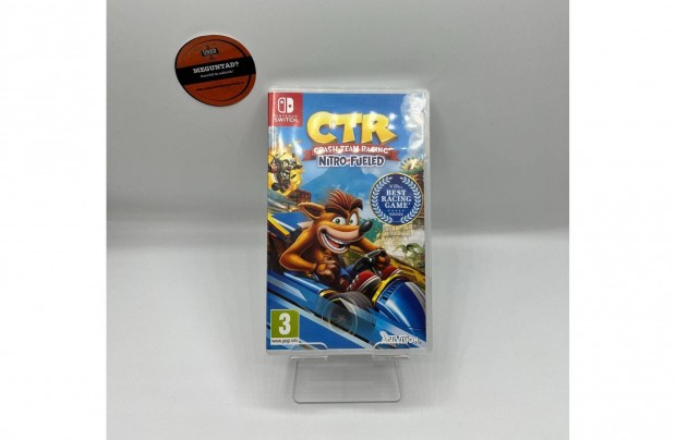 Crash Team Racing: Nitro-Fueled - Nintendo Switch jtk, hasznlt