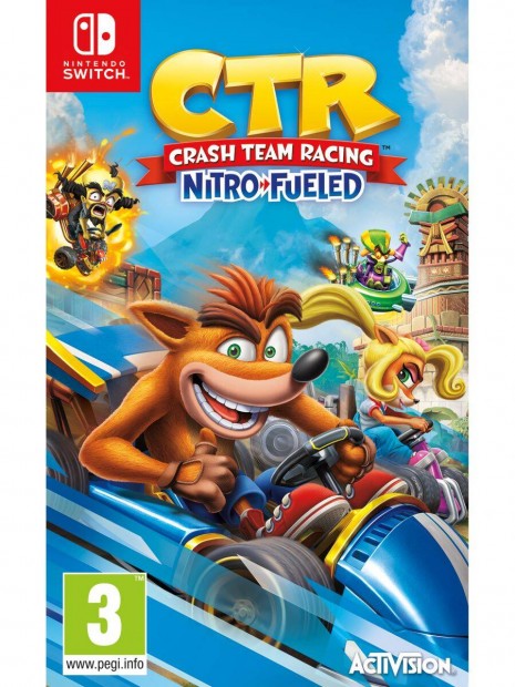 Crash Team Racing nitro fueled - nintendo switch