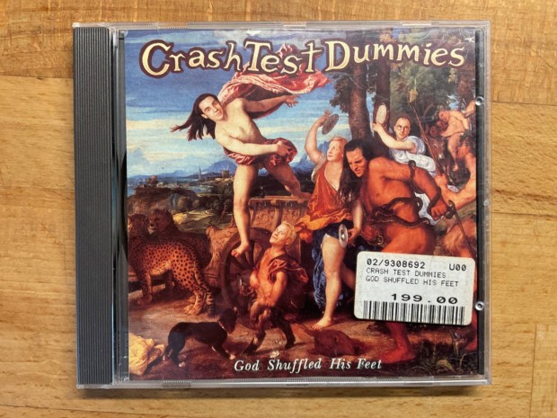 Crash Test Dummies- God Shuffled His Feet, cd lemez
