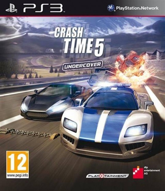 Crash Time 5 Undercover eredeti Playstation 3 jtk