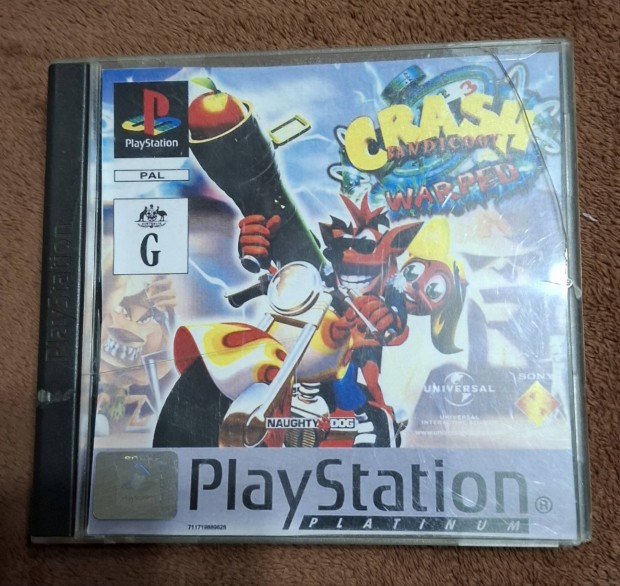 Crash bandicoot warped PS1 jtk