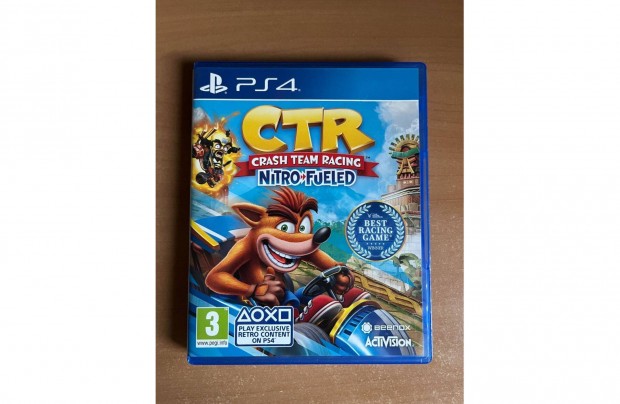 Crash team racing nitro fueled ps4-re elad!