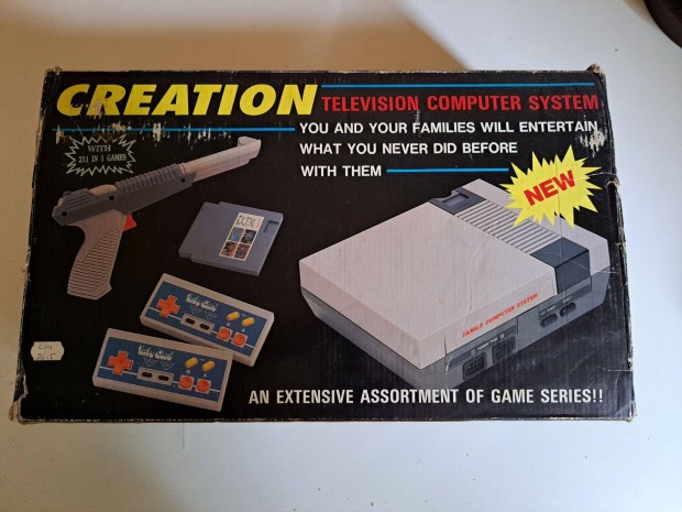 Creation Nintendo NES kln - nem srga kazetts