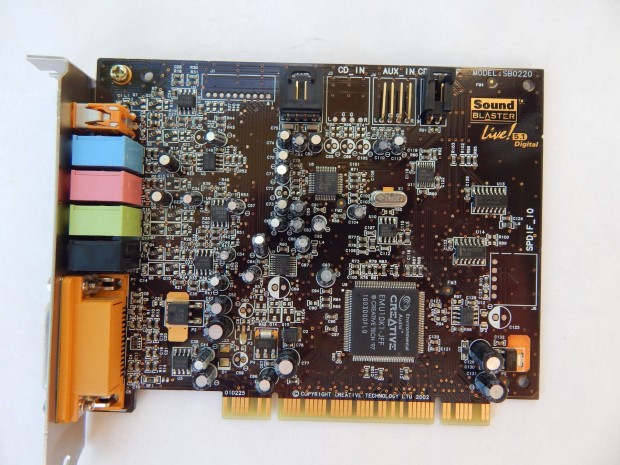 Creative Sound Blaster Live!5.1 Digital SB0220 PCI Hangkrtya