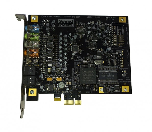 Creative Sound Blaster X-Fi Titanium SB0880 7.1 hangkrtya PCI-E