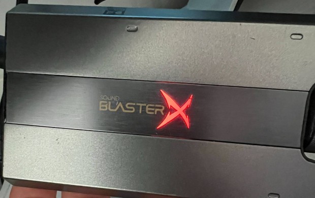 Creative Sound Blasterx G6 7.1 USB külső hangkártya