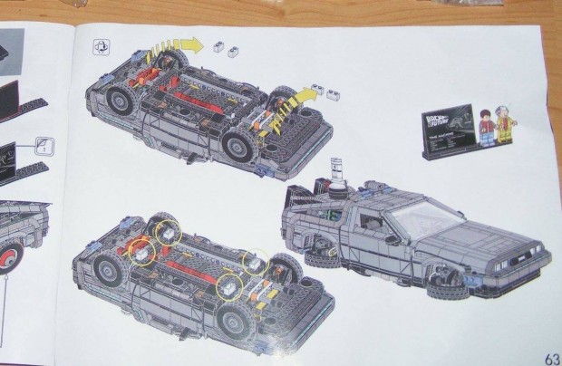 Creator Icons 10300 Vissza a jvbe idgp Delorean lego j