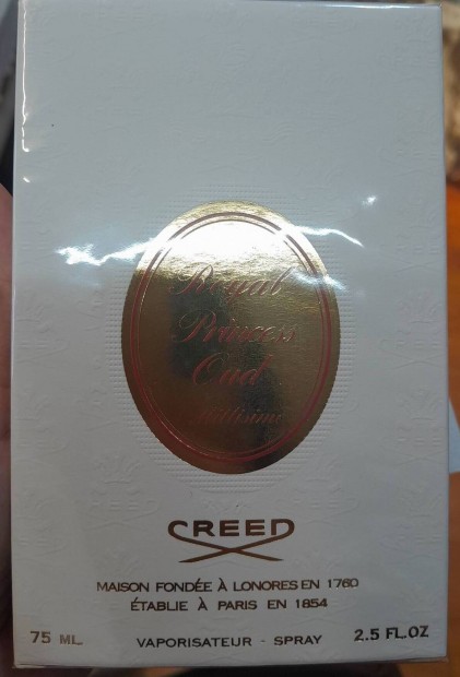 Creed royal princess 75 ml edp.ni uj bontatlan parfum