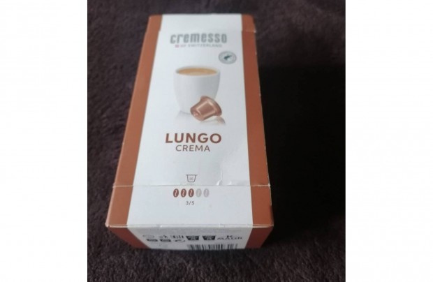 Cremesso Lungo Crema kv kapszula 3/5-s, sszesen 32 db