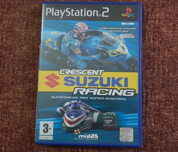 Crescent Suzuki Racing Playstation 2 eredeti lemez ( 2500 Ft )