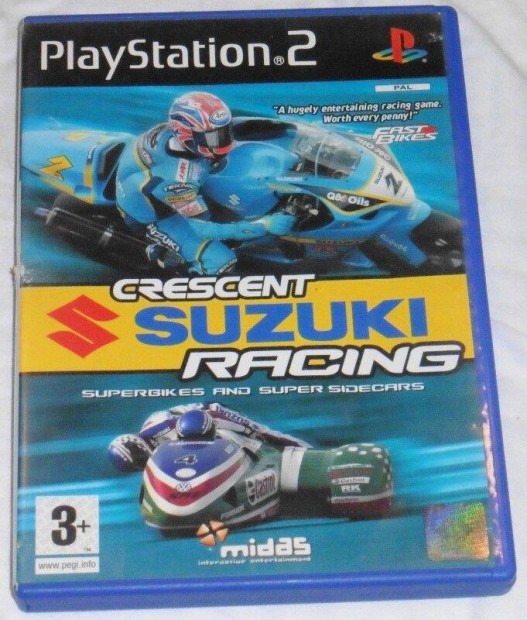 Crescent Suzuki Racing (Motorverseny) Gyri Playstation 2, PS2 Jtk
