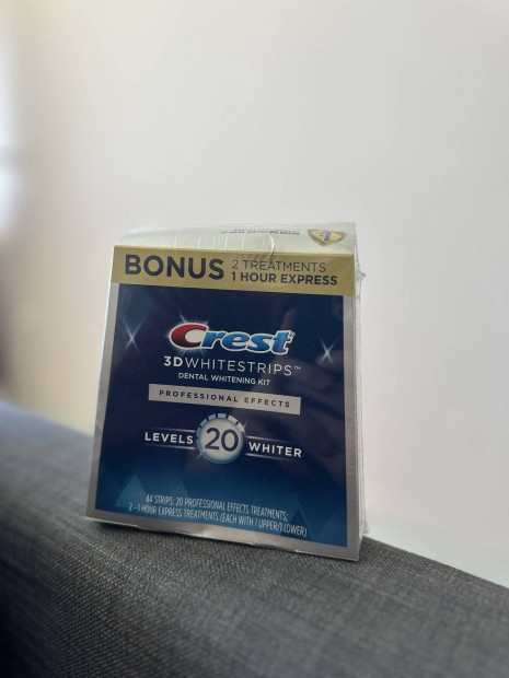 Crest 3D Professional Effects (lvl 20) Whitestrips