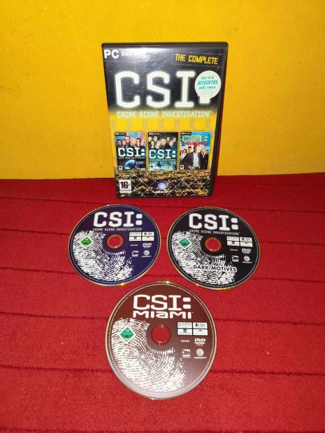 Crime Scene Investigation Triple Pack PC DVD