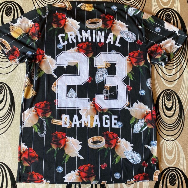 Criminal Damage pl diamond rose bullet 23 Jordan L