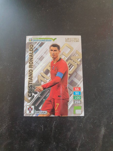Cristiano Ronaldo Limited edition panini focis krtya