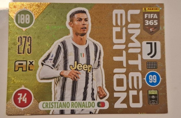 Cristiano Ronaldo Panini Limited Edition