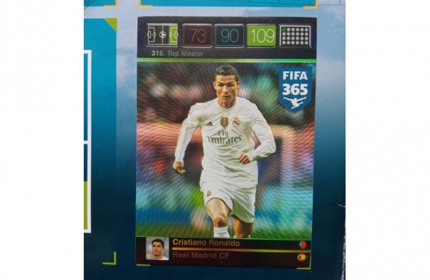 Cristiano Ronaldo Real Madrid FIFA 365 2015 Top Master krtya