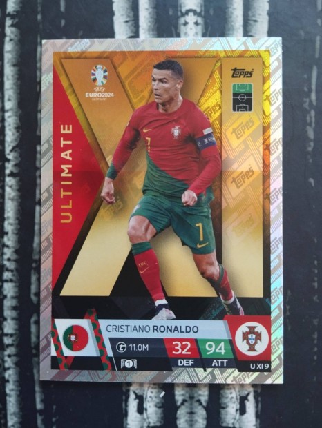 Cristiano Ronaldo (Portuglia) Ultimate XI Euro 2024 focis krtya