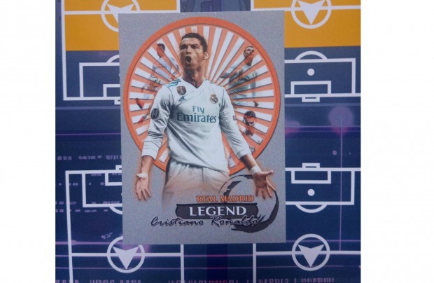 Cristiano Ronaldo (Real Madrid) rajongói focis kártya