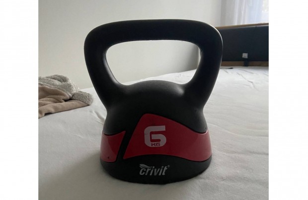 Crivit Kettlebell kzi slyz, gmbsly, 6 kg