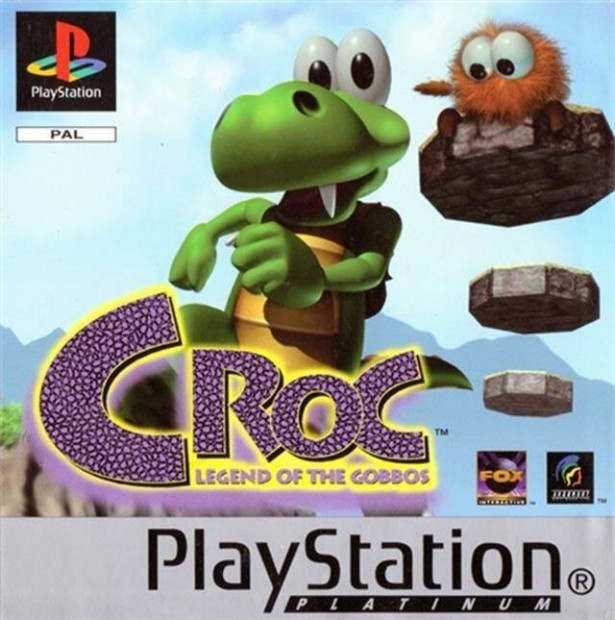 Croc Legend of the Gobbos, Platinum Ed., Boxed PS1 jtk