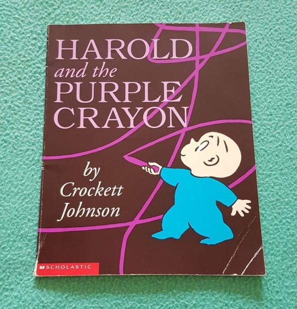 Crockett Johnson - Harold and the Purple Crayon meseknyv (angol)