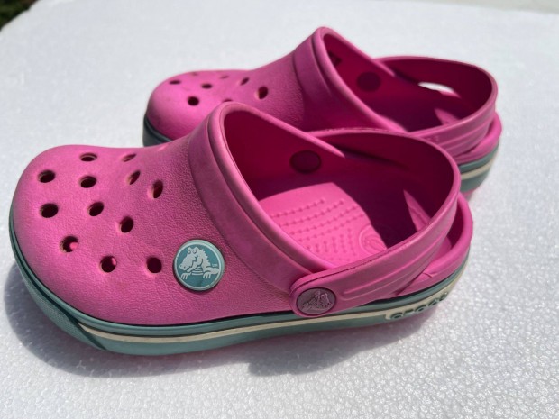 Crocs C 8-9 (24-26os) lány papucs