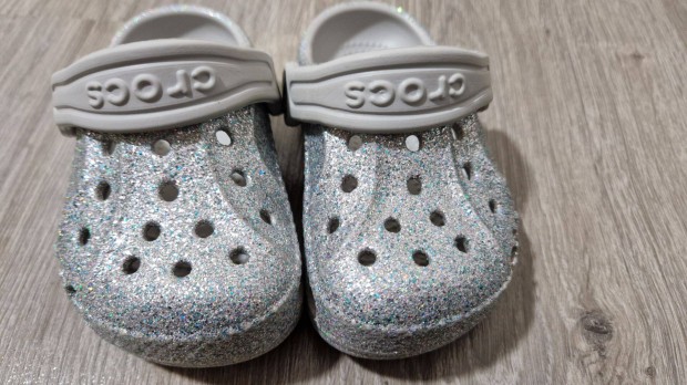 Crocs kislny Baya Glitter C5 jszer llapotban