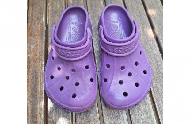 Crocs kislny papucs lila 32-32 J1