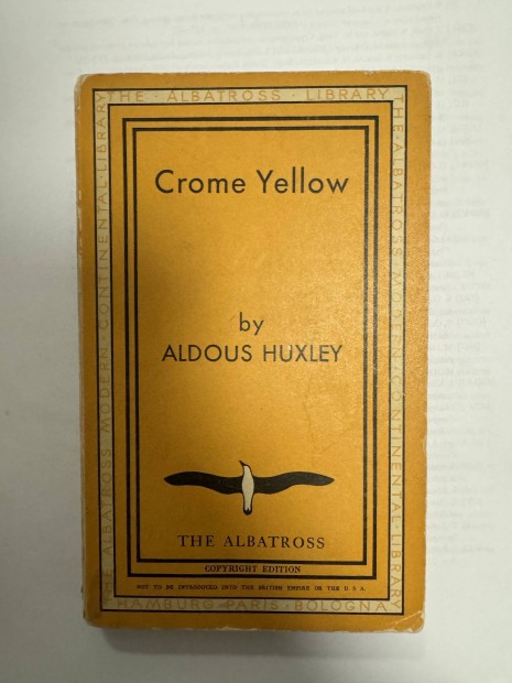 Crome Yellow Aldous Huxley