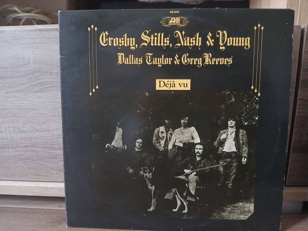 Crosby Stills Nash & Young - Dja Vu (1970) LP bakelit hanglemez