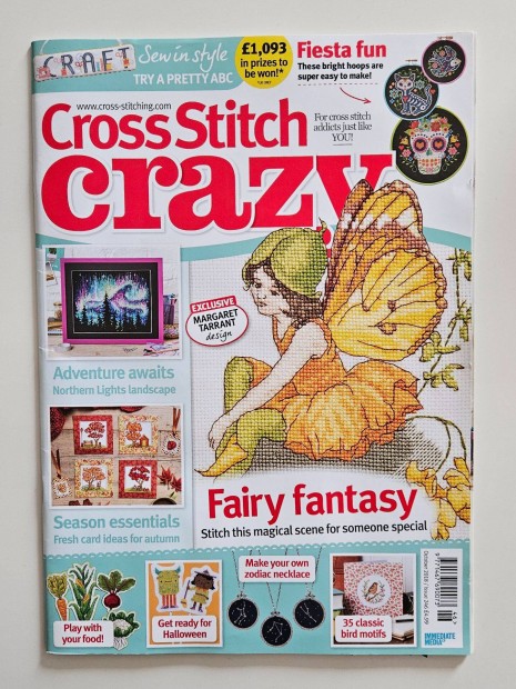 Cross Stitch Crazy angol nyelv keresztszemes magazin