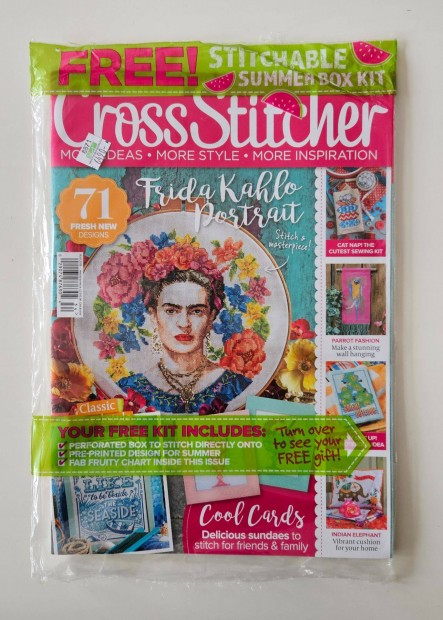 Cross Stitcher angol nyelv keresztszemes - Frida Khalo kp