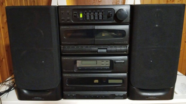 Crown CD-A368 Japn midi twin /iker/ HIFI Hangfalakkal