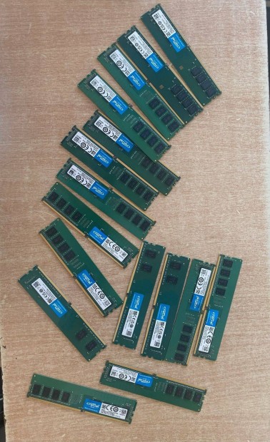 Crucial 4GB DDR4 Memória Több darab vásárlása esetén kedvezmény!!