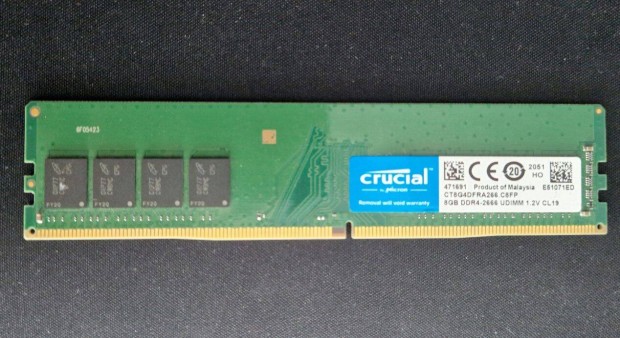 Crucial 8GB DDR4-2666 CL19 1.2V