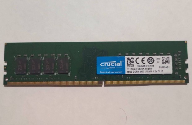 Crucial CT16G4DFD824A 16GB 2400MHz DDR4