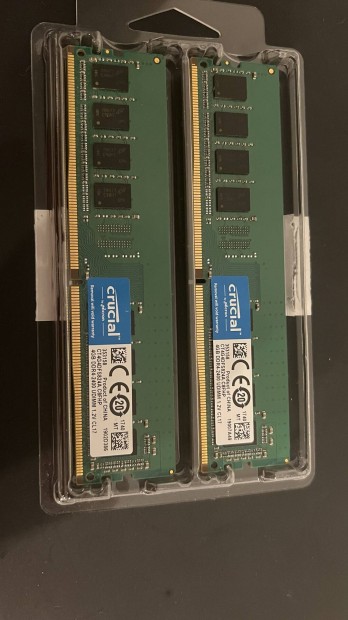 Crucial DDR4 Ram 2x4Gb