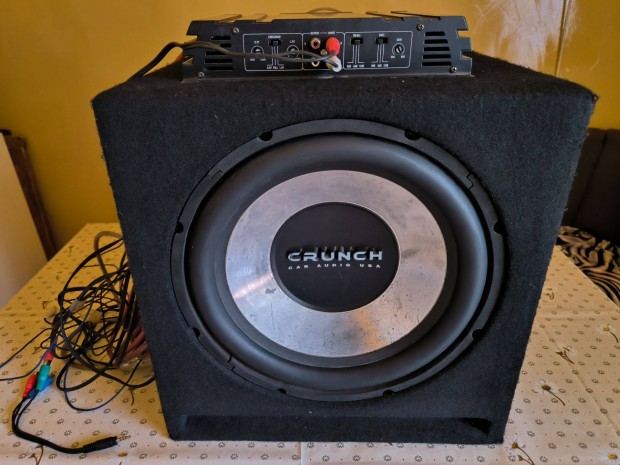 Crunch Autós hifi készlet