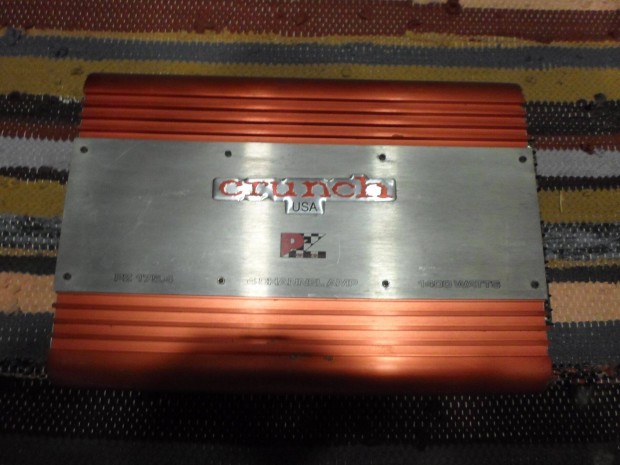 Crunch PZ 175.4 2/3/4 csatorns hidalhat auts erst 1400W