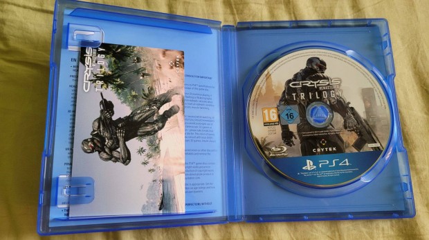 Crysis Trilogy Remastered PS4 Jtk Playstation 4 konzolra