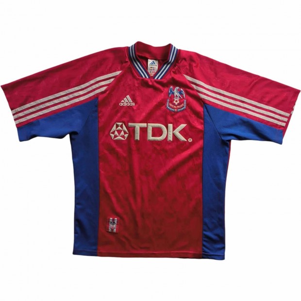 Crystal Palace 1998-99 Adidas hazai foci mez M-es